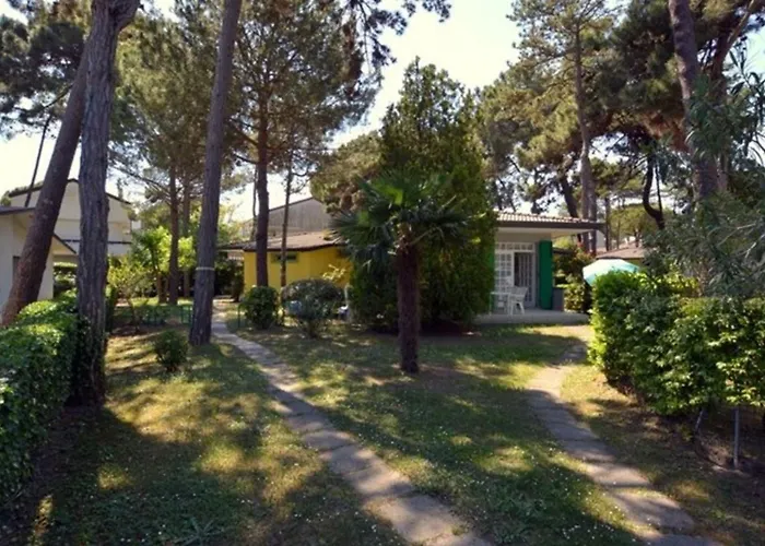 Semi Detached With Private Fenced Garden In Lignano Pineta